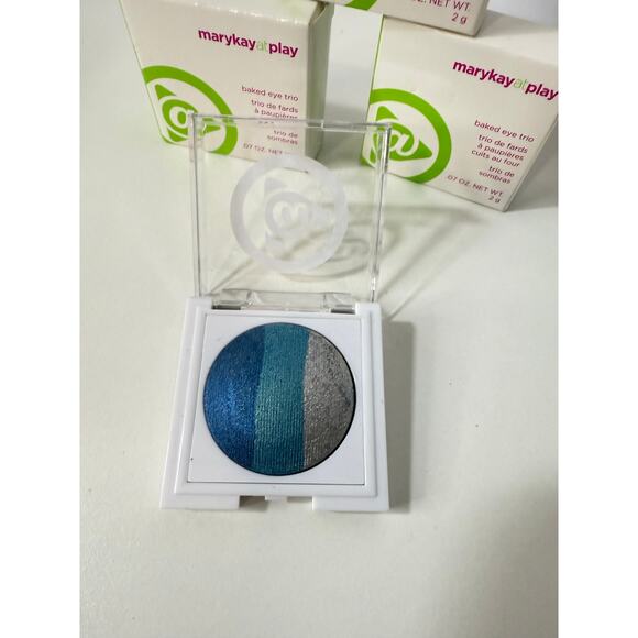 NIB Mary Kay at Play Baked Eye Trio Ocean View Earth Bound On the Horizon - Picture 4 of 8